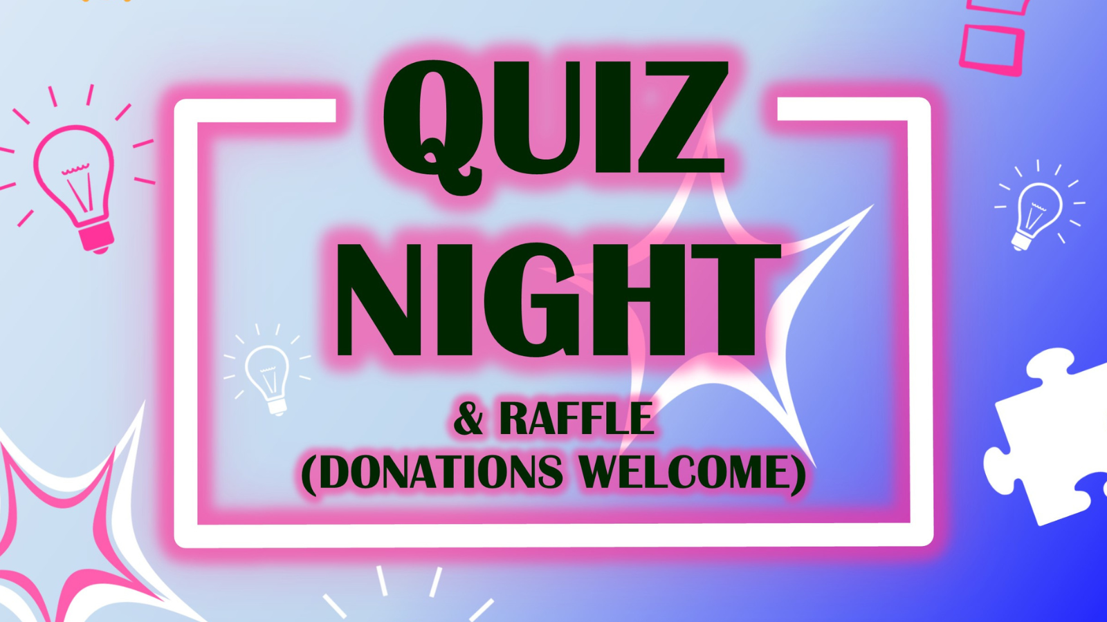 Quiz night icon